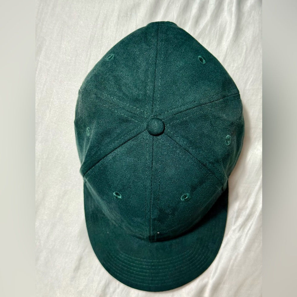 H&M Forest Green Suede Hat